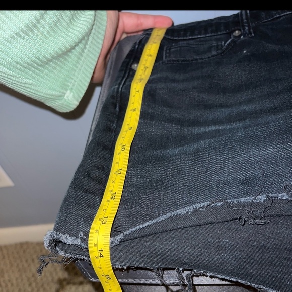 Universal threads black denim shorts - Picture 8 of 9